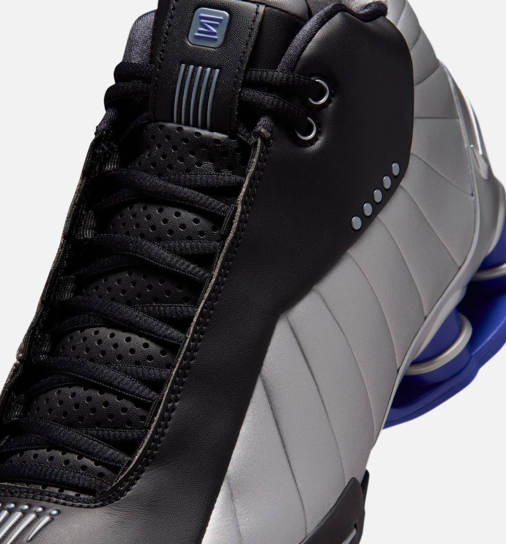 Shox BB4 OG Men's Sneakers - Black/Metallic Silver/Lapis