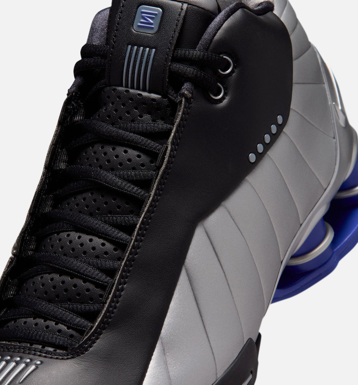 Shox BB4 OG Men's Sneakers - Black/Metallic Silver/Lapis