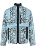 Supreme bandana-print reversible fleece jacket