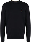 Fred Perry sweater with logo embroidery