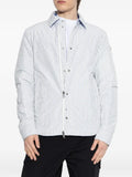 Moncler Crescent reversible striped quilted jacket