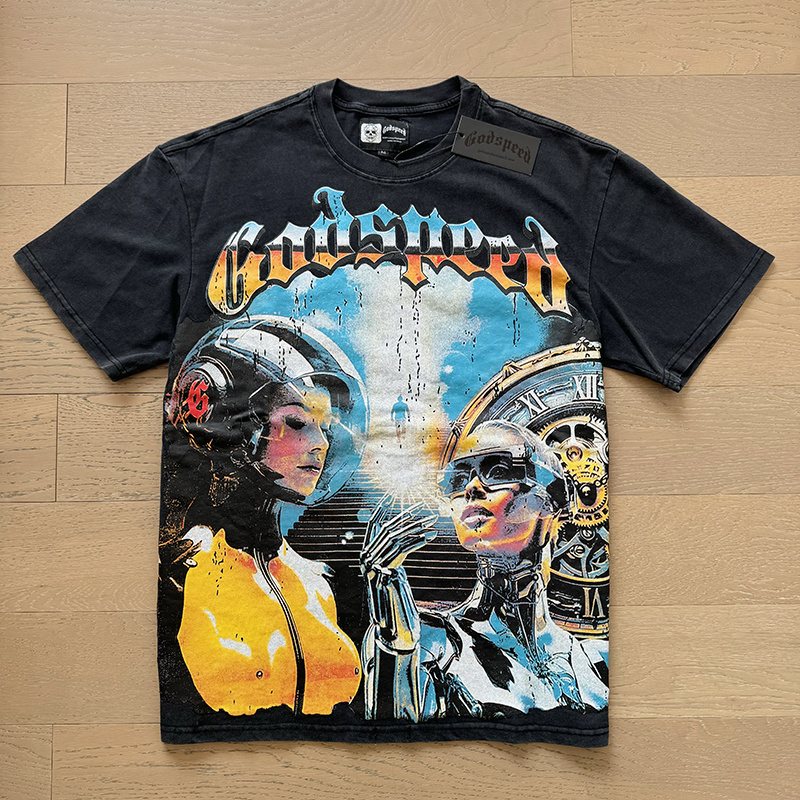 Godspeed Out of Many One Graphic T-Shirt