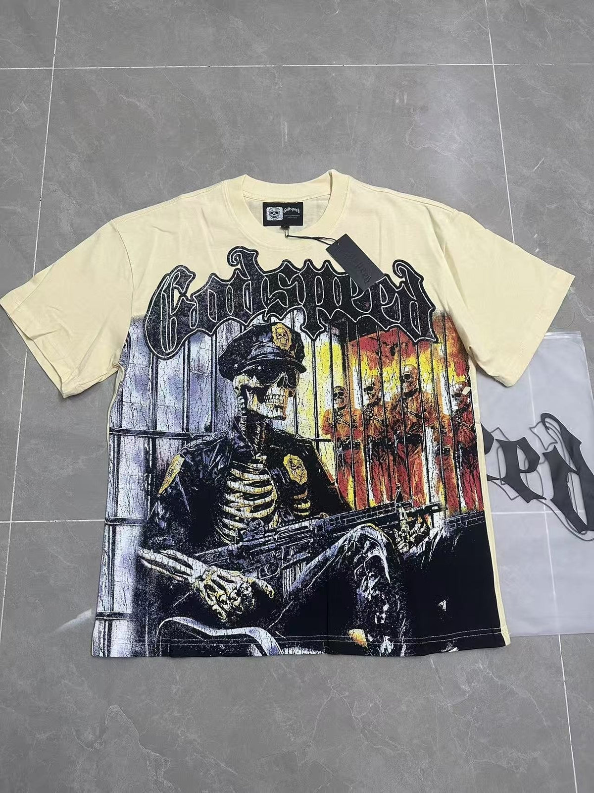 Godspeed Skeleton Graphic T-Shirt